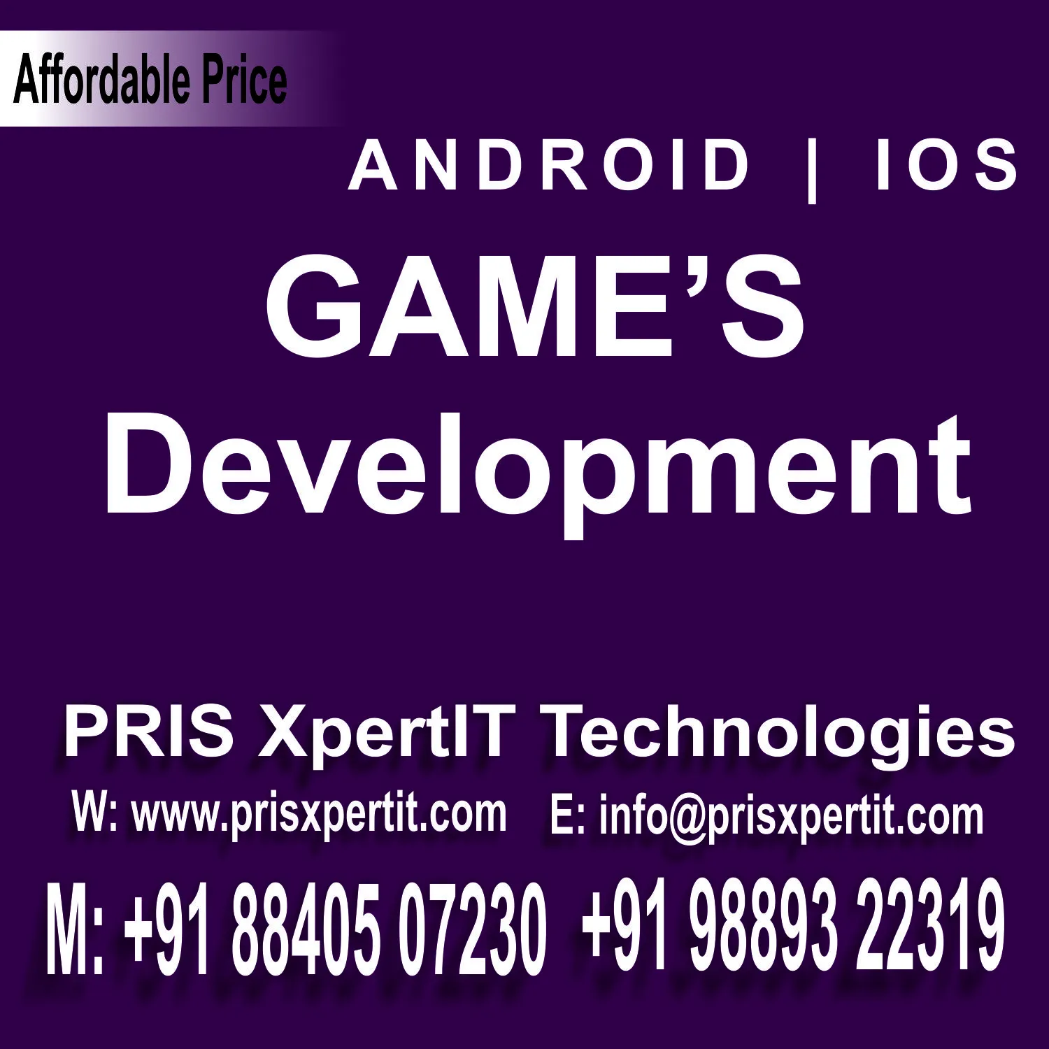 Unity Game Developer in Prayagraj, Unity Game Developer in Allahabad, PRIS XpertIT, PRIS XpertIT Technologies